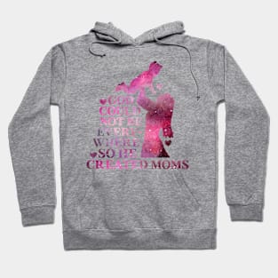 Best For Mommy God Created Moms Mothers Hoodie